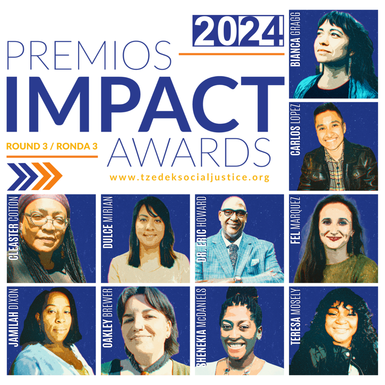 2024 Impact Award Winners – Round 3 - Tzedek Social Justice Fund